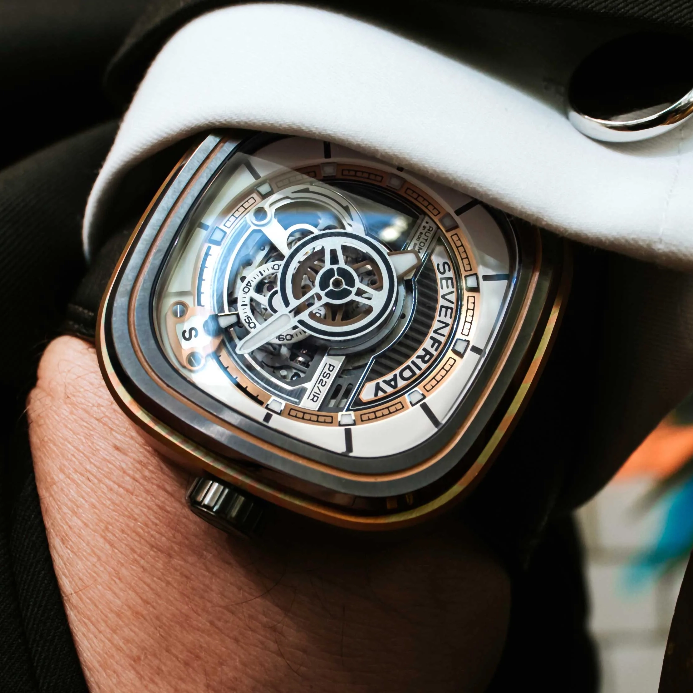 稼働品 セブンフライデー SevenFriday 自動巻腕時計 腕時計(アナログ